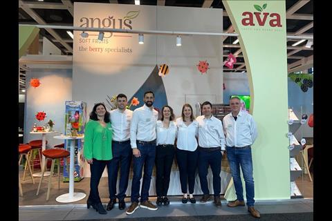 The Angus Soft Fruits team at Fruit Logistica 2024